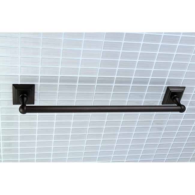 Kingston Brass Millennium 18-Inch Towel Bar, Oil Rubbed Bronze