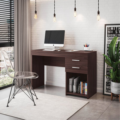 Versatile Home Office Workstation With Abundant Storage Options