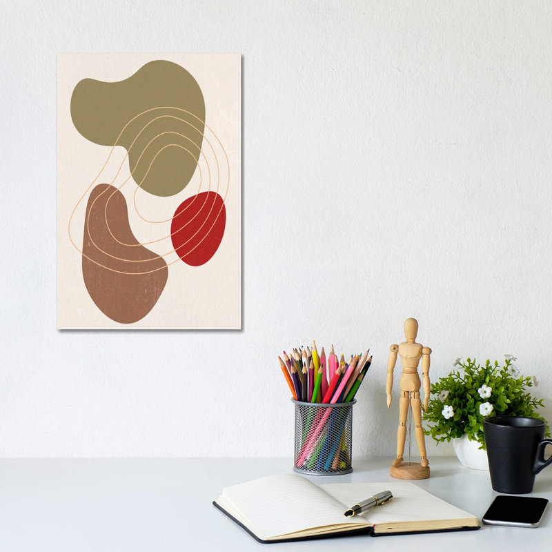 Rock I by Ann Bailey - Wrapped Canvas Print, 20.32 cm H x 30.48 cm W