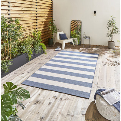 Kadence area rug Machine Woven Rectangle Blue
