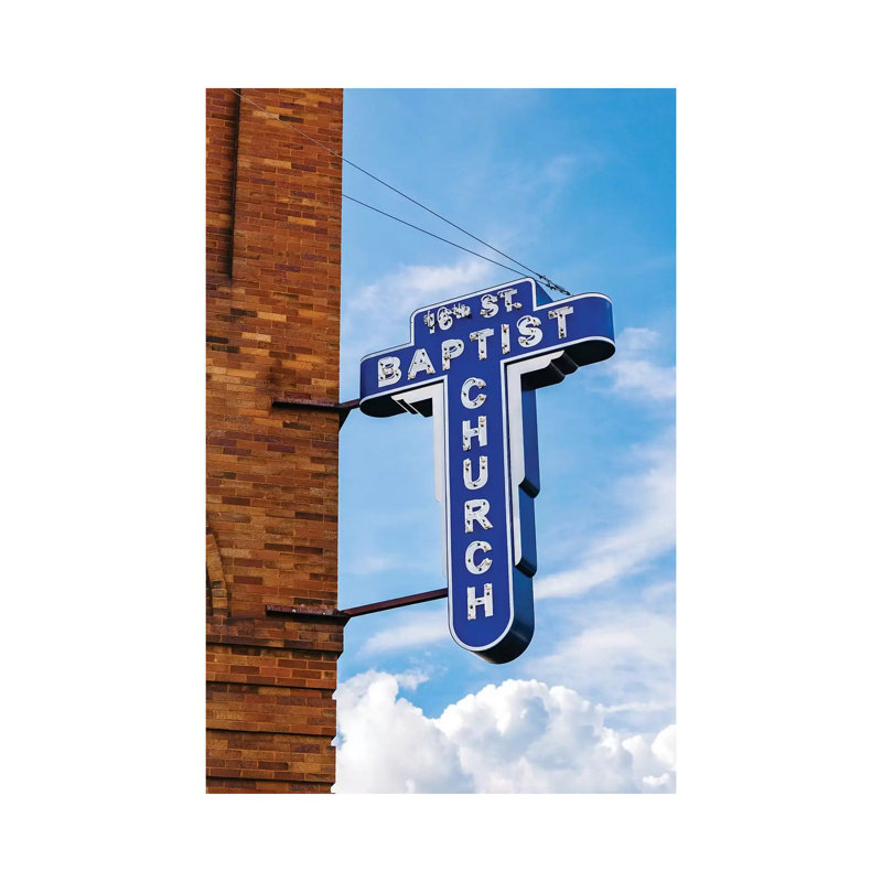 16th Street Baptist Church II by Bethany Young - Print on Canvas, Wrapped Canvas, 45.72cm H x 30.48cm W x 1.91cm D