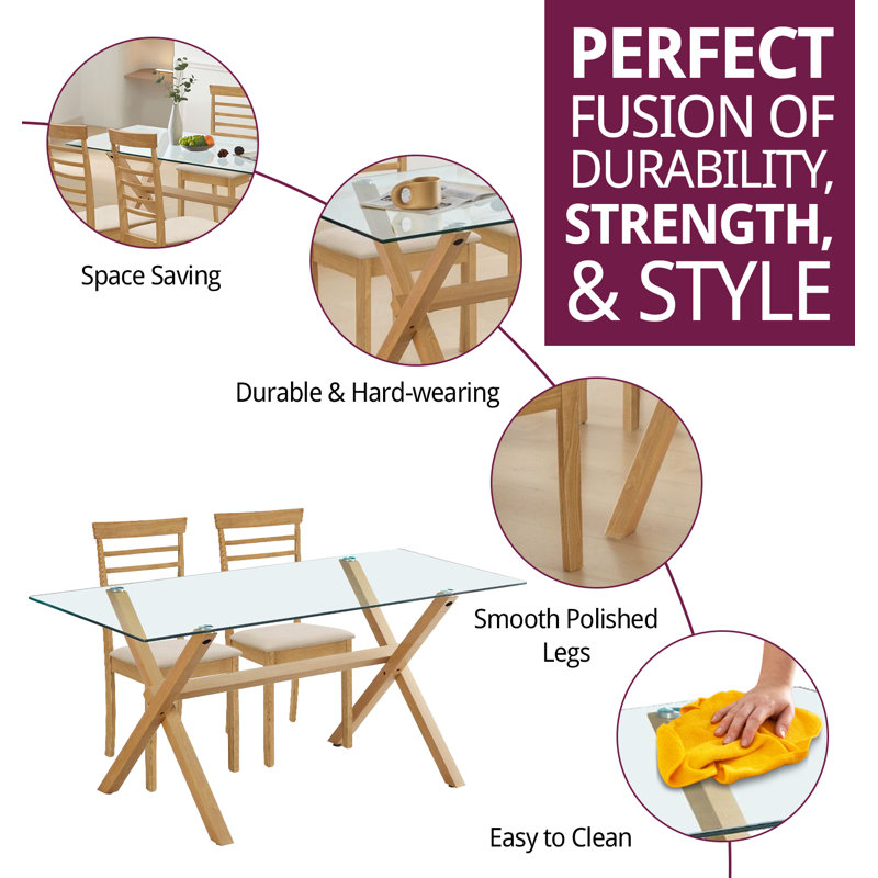 Mose 4 - Person Dining Set