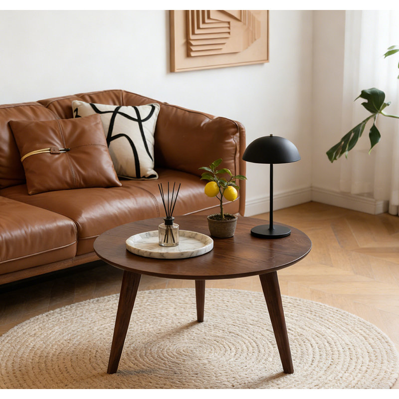100% Solid Oak Walnut Coffee Table