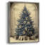 «Christmas Holiday Art CDXCVI», reproduction d'art encadrée - bois massif-1870885176