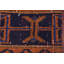 Tapis turc, petit tapis de 3,3 pi x 3,3 pi, tapis tissés à la main verts, tapis rétro, tapis de cuisine
