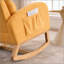Chaise berçante d'appoint avec repose-pieds-312092129