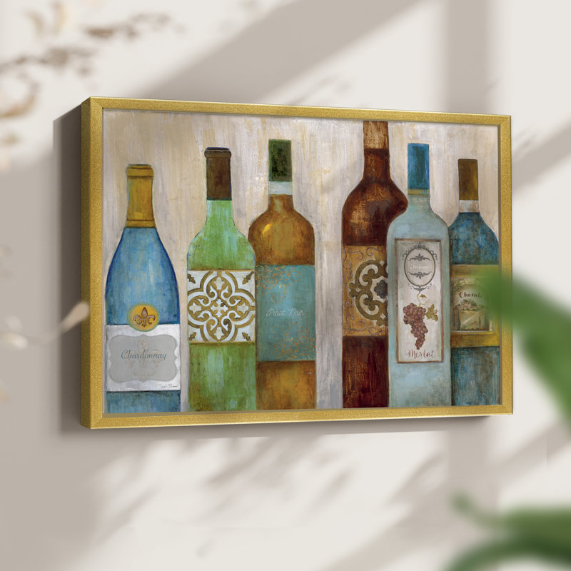 Wine Tasting -Framed Print - Restickable, 16" H x 20" W