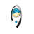 Helissa Acrylic Pendulum Wall Clock