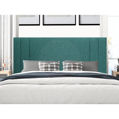 Ghazl Upholstered Velvet Headboard