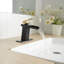 Robinet pour salle de bain à poignée simple avec drain-97742786
