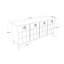 Buffet de 63 po de largeur Strausbaugh-1363547558