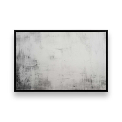 Silent White I Canvas Print