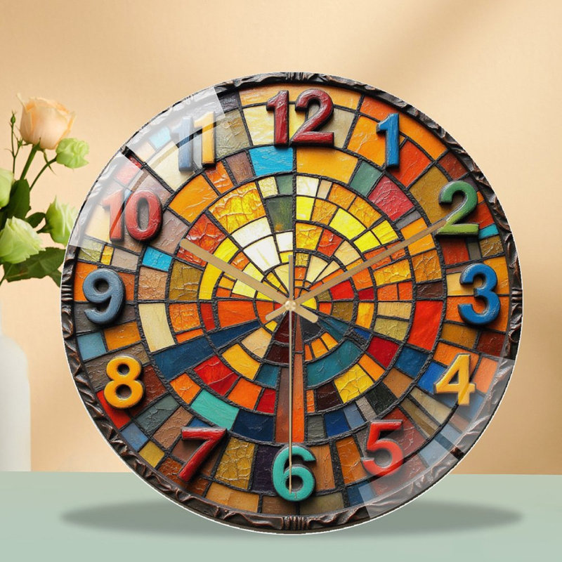 Horloge murale 12 po