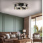 Ventilateur de plafond encastré rustique avec moteur CC réversible 6 vitesses Rustic Farmhouse