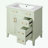 Bathroom Vanity with Ceramic Sink, Double Soft-Close Doors and Deep Drawer-244568811