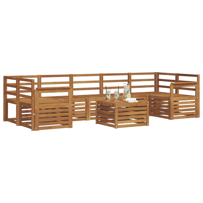 304cm Wide Patio Sectional Set