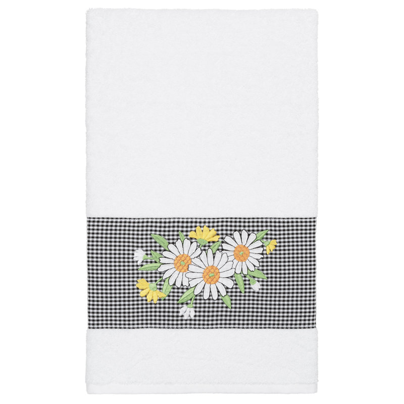 Ensemble de serviettes 100% coton, Blanc, 1 serviette à main 1 pièce