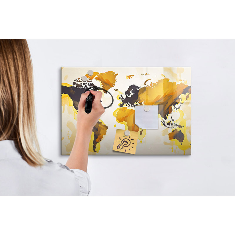 Magnetic Glass Dry Erase Board
