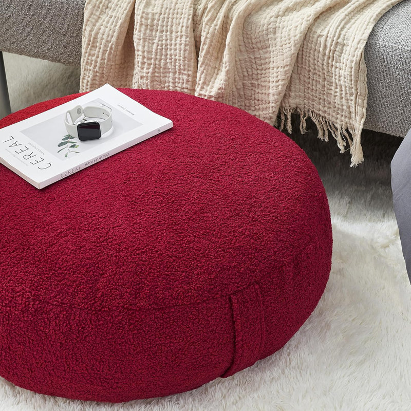Coussin de sol Rainha, Cramoisi