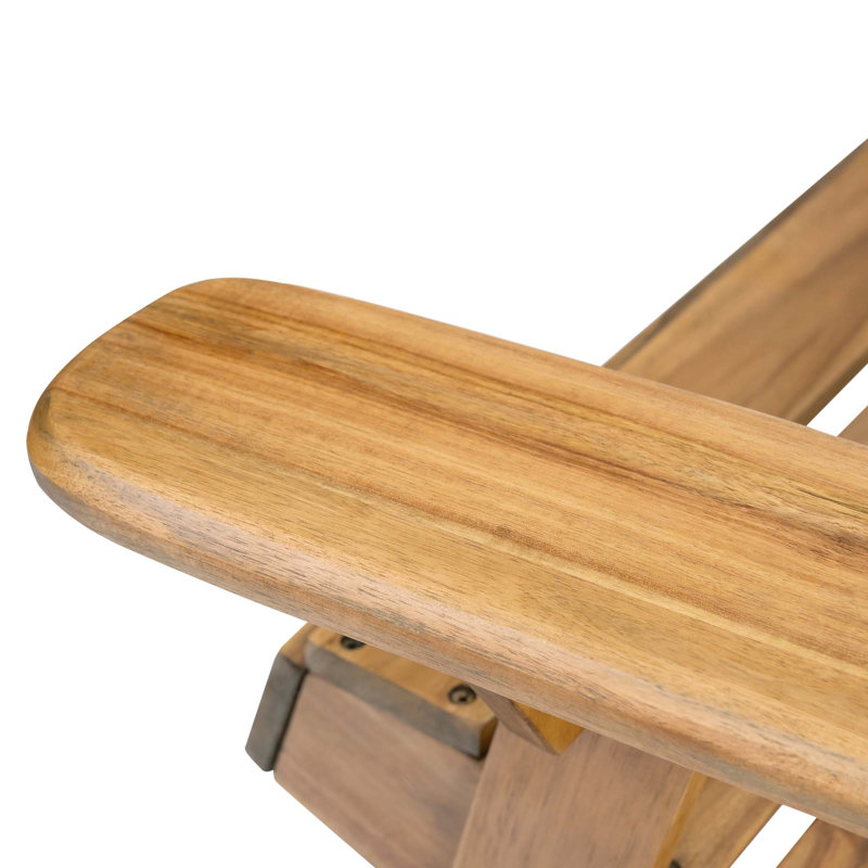 Malibu Adirondack Chair, Natural Stained