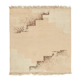 One-of-a-Kind 5'x5'7 Hand Knotted Area Rug