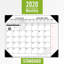 Calendrier mensuel de coussin de bureau