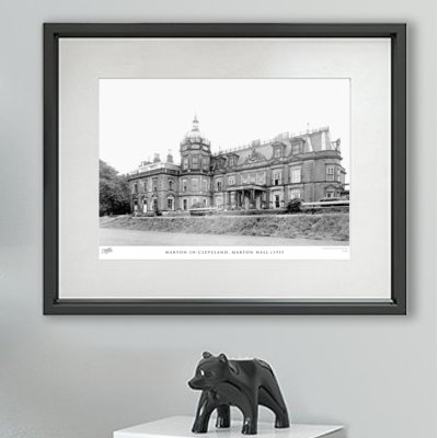 Marton In Cleveland, Marton Hall C1955 - Single Picture Frame Print