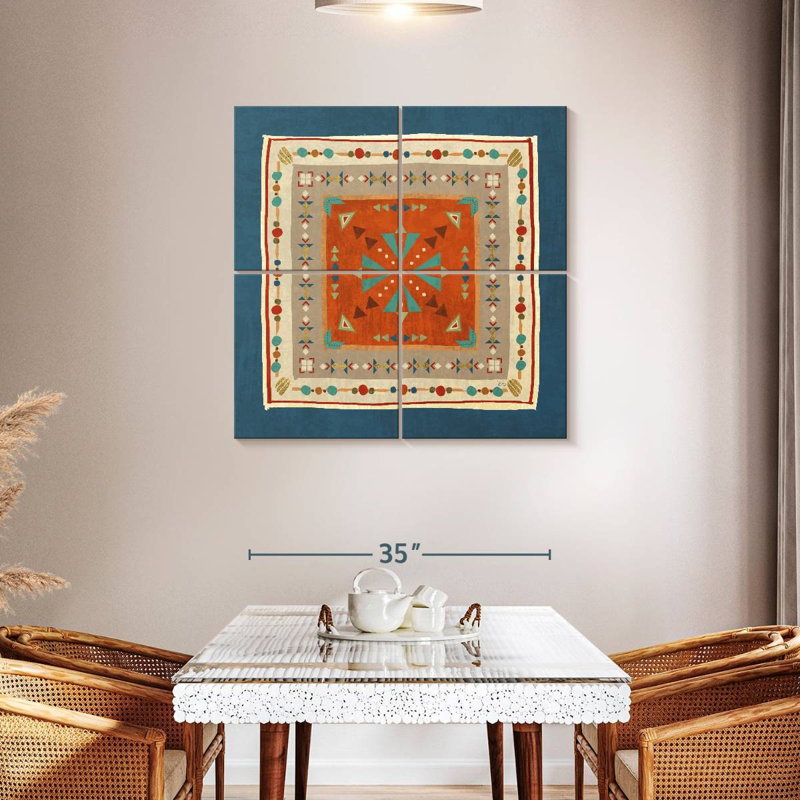 Lelar Southwest At Heart Tile V, H 38 po x l 38 po