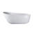 59" x 30" Freestanding Soaking Solid Surface Bathtub-90660014
