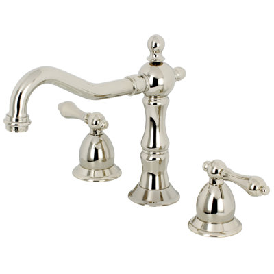 Robinet de salle de bain espacé avec ensemble de bonde Heritage