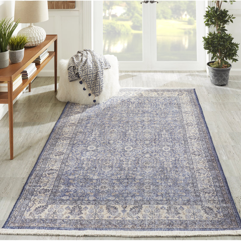 Amall Oriental Indoor Rug, Rectangle 5' x 8'