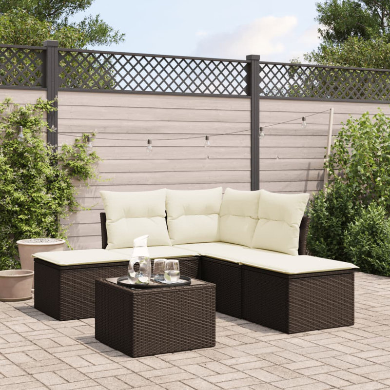 Ensemble de canapé de jardin Vidaxl