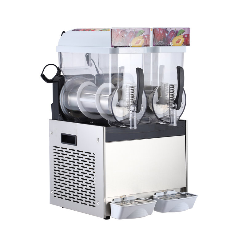 Versatile Commercial Slushie Machine – 24L/30L/36L Stainless Steel Frozen Drink & Margarita Maker, Self-Cleaning, 700W/860W Power – Ideal for Cocktails, Coffee Shops, Restaurants, Home Use
