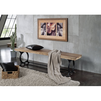 Solid Wood Bench