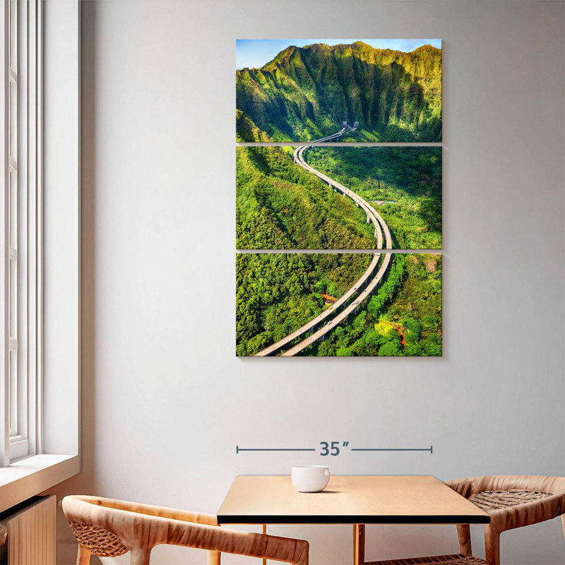Mehar Oahu Freeway, 65" H x 42" W