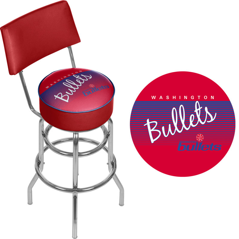 Tabouret de bar pivotant 31 po NBA, Bullets de Washington