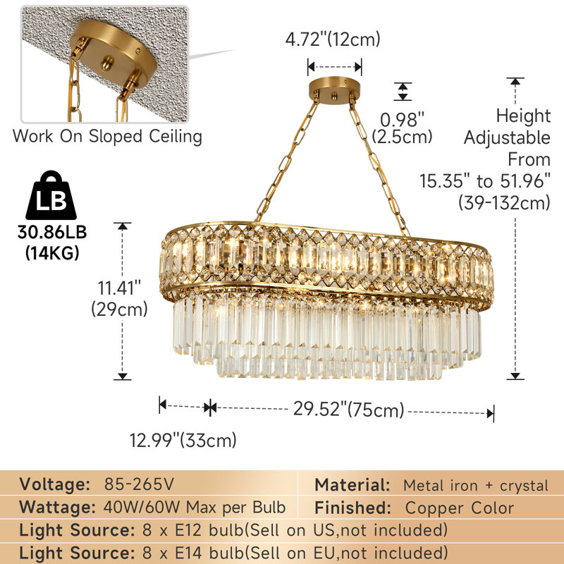 8-Light Chandelier