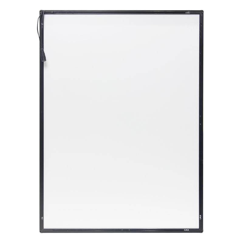 Fino 16.5" X 23.4" LED Lights Metal Single Picture Frame Set, Black