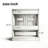 30" Freestanding Bathroom Vanity With Sink, Solid Wood Frame MDF Cabinet, Soft Close Doors With Double Shelf, Divider Drawer, Classic White Vanity For Small To Medium Bathrooms-1920317515