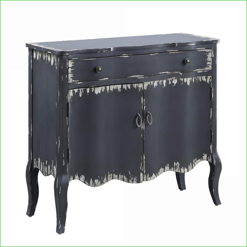 Antique Gray Rectangular Coffee Table for Living Room, Versatile Storage & Fully Assembled