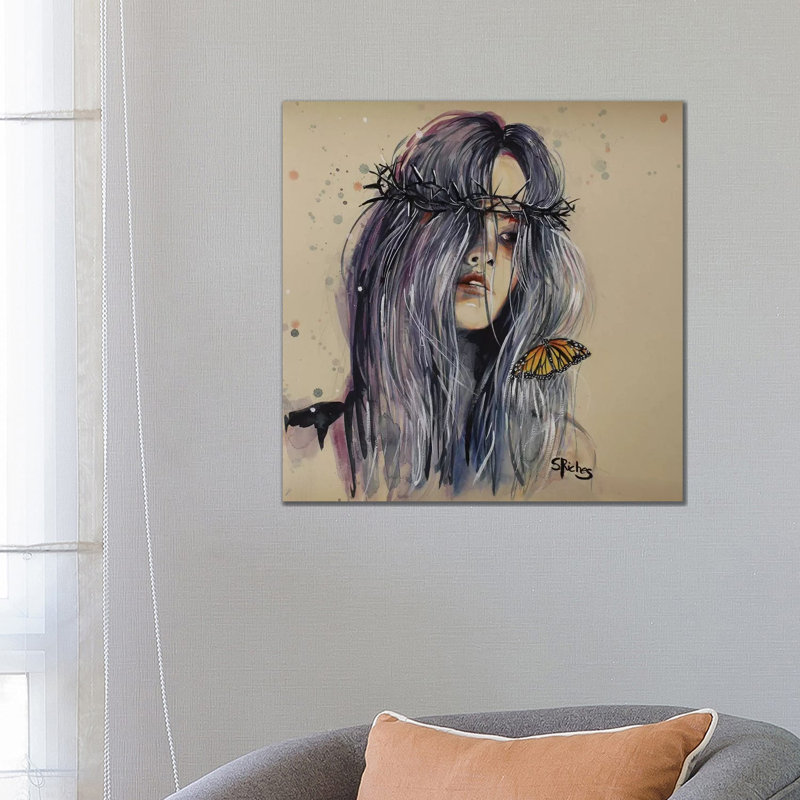 Hurt by Sara Riches - Wrapped Canvas Gallery-Wrapped Canvas Giclée, 66.04 cm H x 66.04 cm W