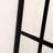 Matte Black Single Panel Shower Door 38"X72" - Transforming Bathroom Appearance 38" W X 72" H Fixed In Panel, Open Entry, Tempered Glass, Elegant Upgrade