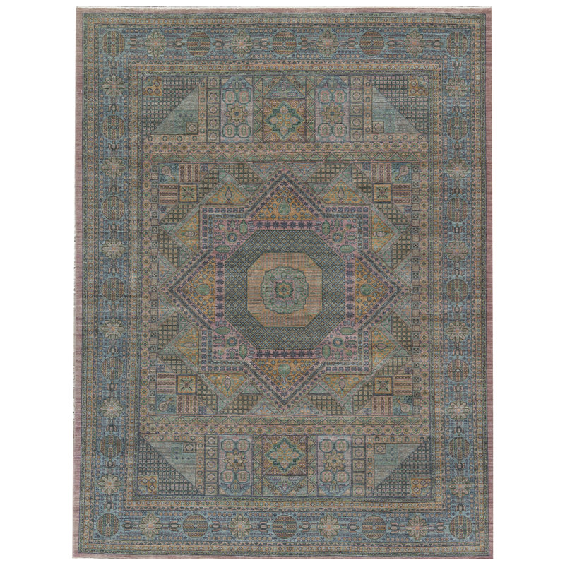 Mamluk Hand Woven Wool Area Rug