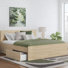 Dunagan Queen Panel Platform Bed With 1 Side Storage
