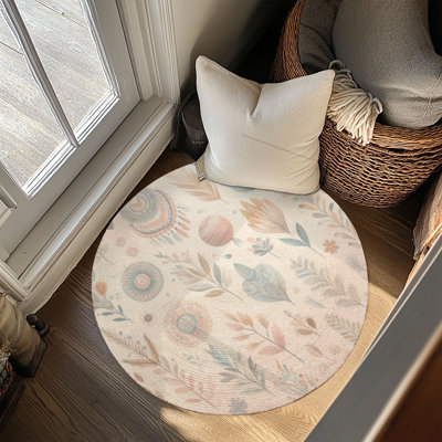 Subtle Boho Vibes Braided Rug
