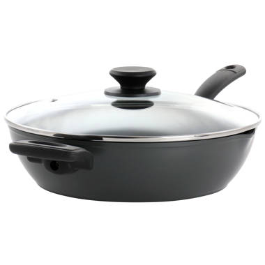 Infuse 3qt Aluminum Caldero / Saute Pan - Black