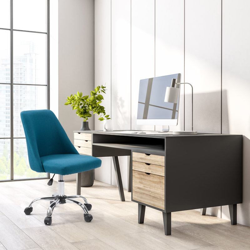 Retro Task Chair, Dark Blue