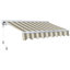Auvent rétractable manuel pour terrasse 10 pi x 8 pi Advaning-14236693-86665067