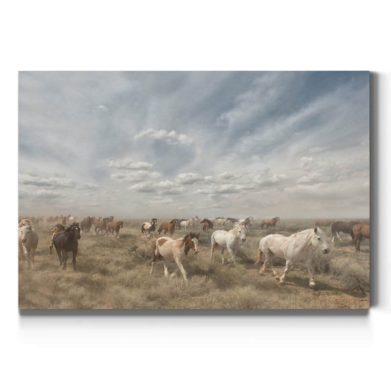 « Big Sky »-reproduction d’art sur toile, H 12 po x l 18 po x 1,5 po