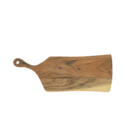 Acacia Live Edge Cutting Board with Handle